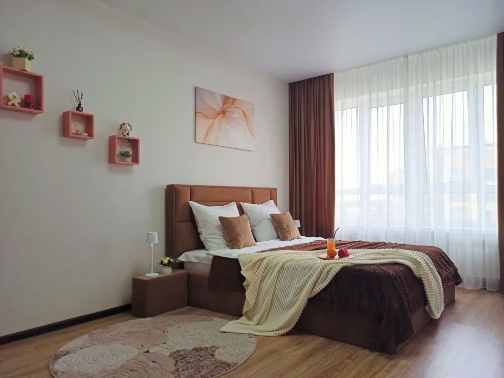 Уютная 1-к квартира в жк российский