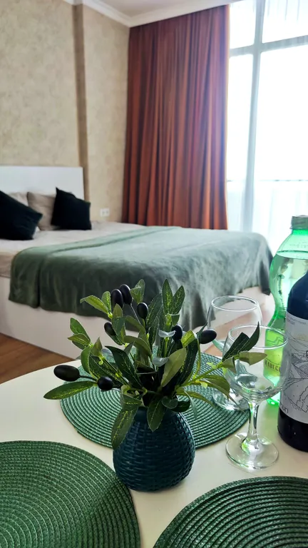 Уютная квартира-студия у моря для идеального отдыха круглый год