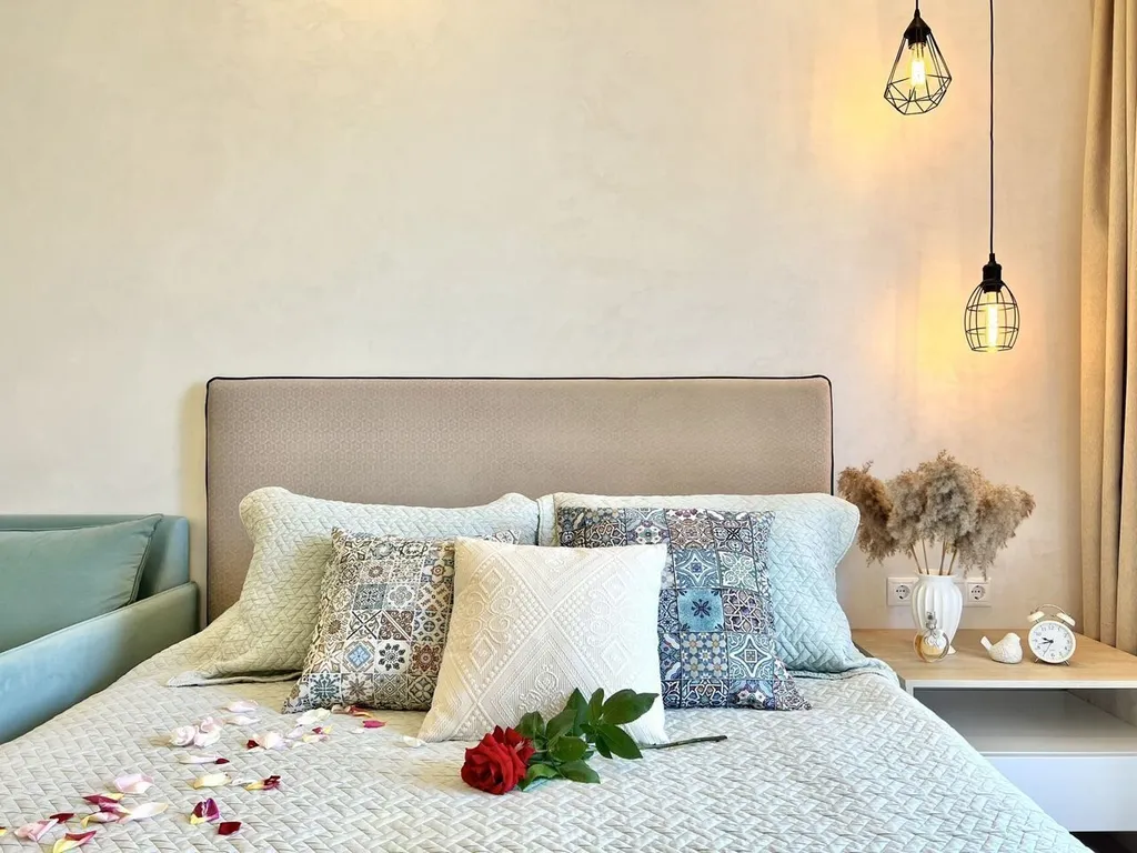 Уютная двухкомнатная квартира с шикарным видом в Гурзуфе