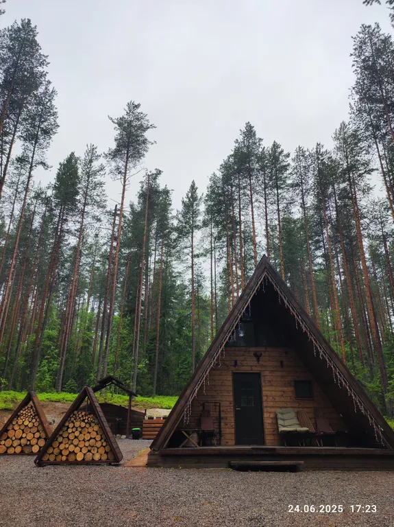 Карельский хутор A-frame