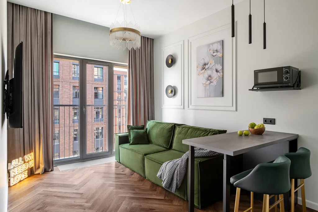 Квартира Квартира Апартамент премиум с одной спальней в ЖК Зиларт и подземный паркинг — Москва