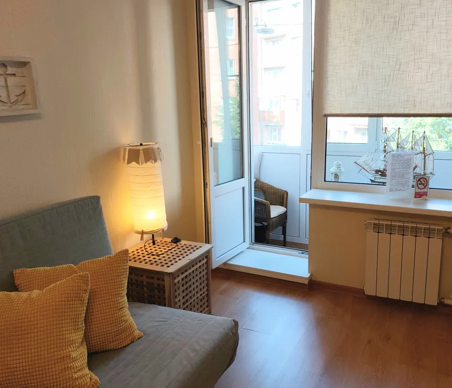 Квартира Квартира Уютная евродвушка в самом центре города — Кронштадт