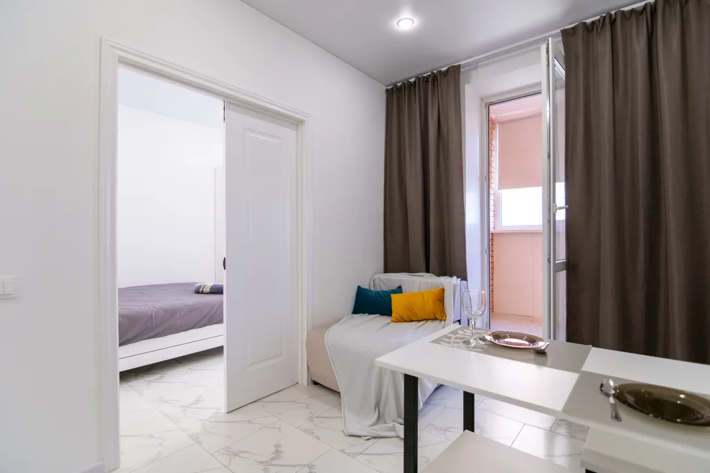 Апартаменты с стильным ремонтом на троих