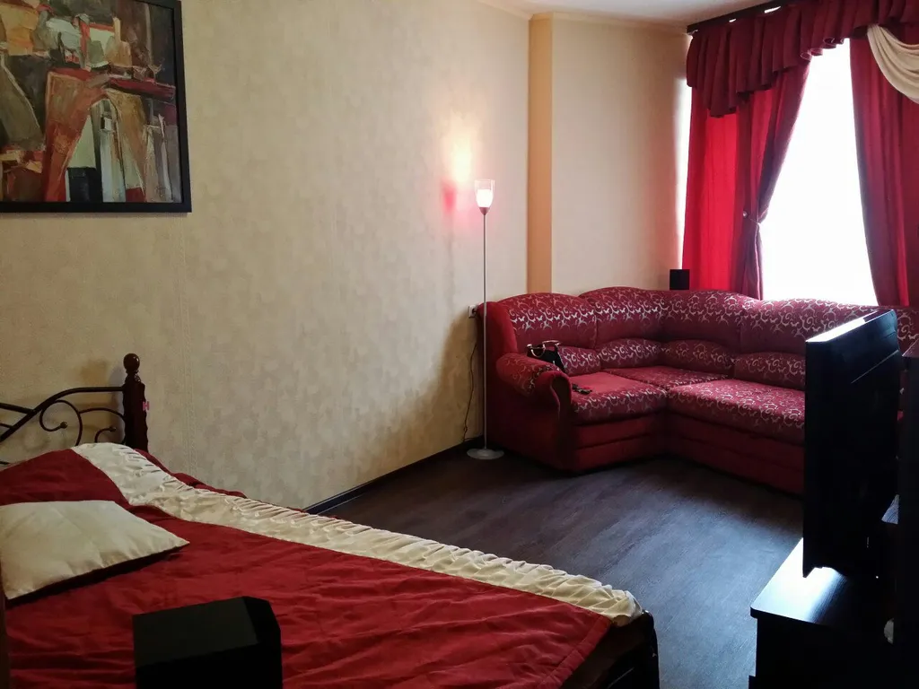 Квартира с видом на горы.