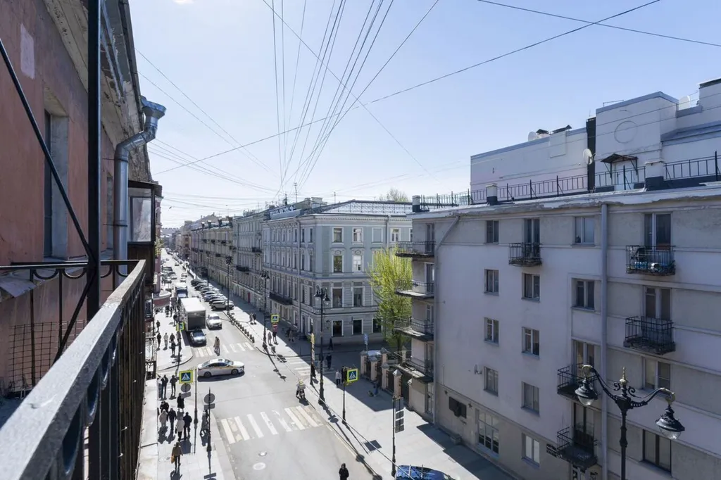 Квартира Уютная квартира с балконом — Санкт-Петербург