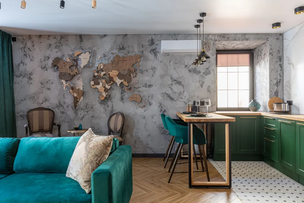 2 этажа винтажной классики в Лофте в минуте от Кремля