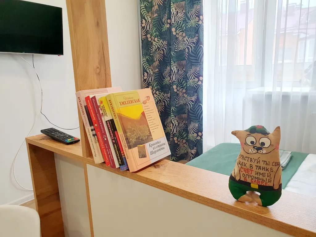 Квартира-студия в новом доме в районе войсковой части