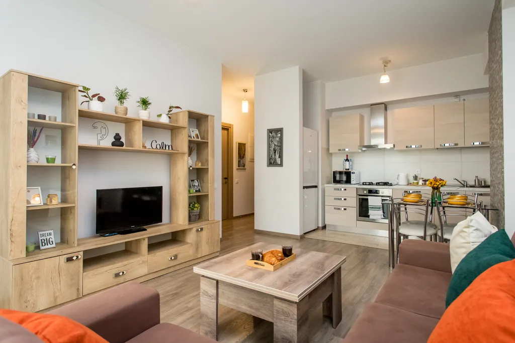 Уютная квартира с красивым видом на Мтацминду и город