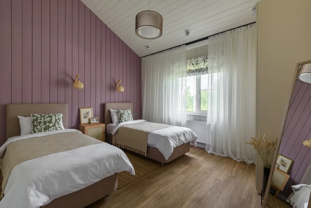 Просторный уютный эко дом на участке с соснами