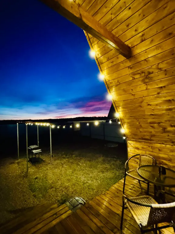 Коттедж Дом шалаш с баней — Санкт-Петербург