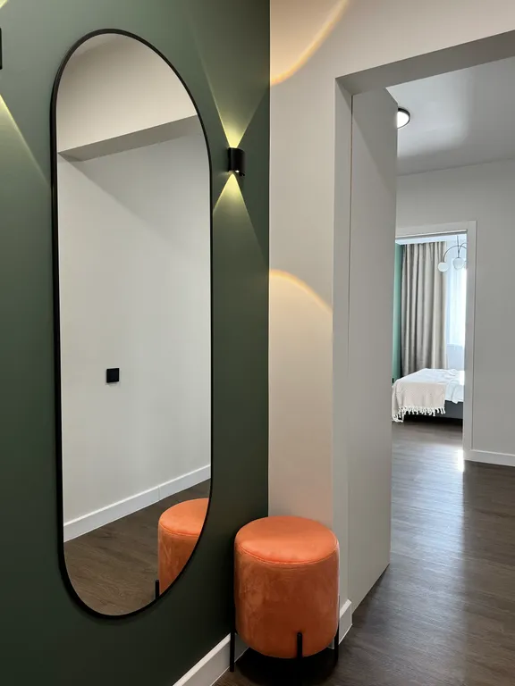 Стильная просторная квартира с шикарным видом на Енисей