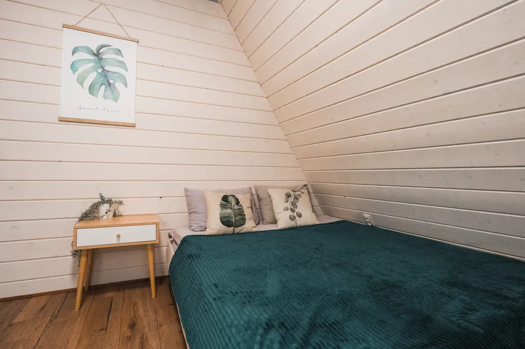 Коттедж Супер большой A-frame треугольный дом в уединенном сосновом лесу — Ермилово