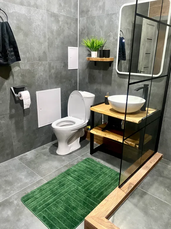 Квартира с дизайнерским ремонтом в стиле лофт