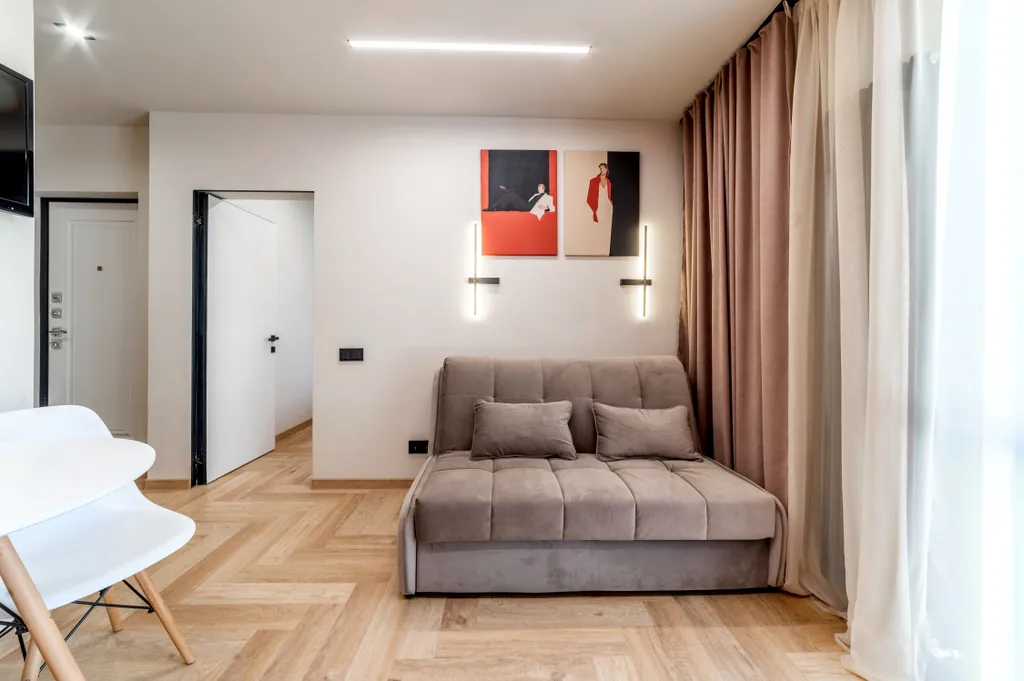 Квартира с дизайнерским ремонтом в сердце Олимп.парка