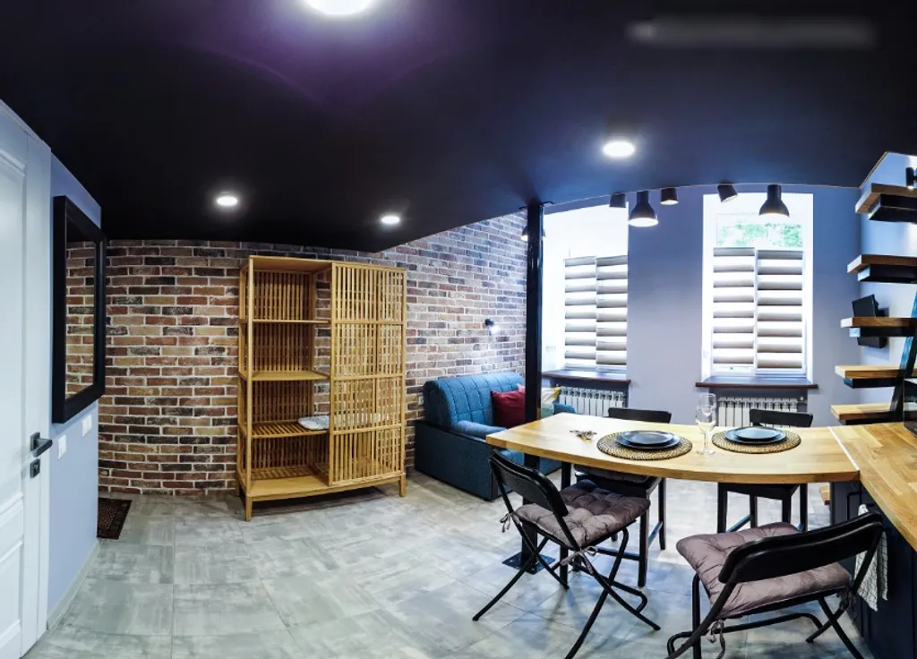 Двухуровневый апартамент в стиле лофт