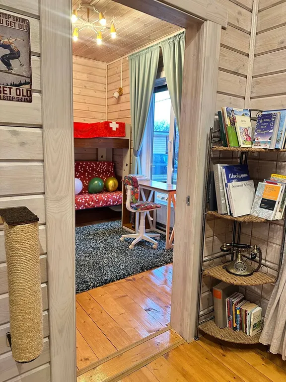 Русская усадьба с баней со швейцарским флёром