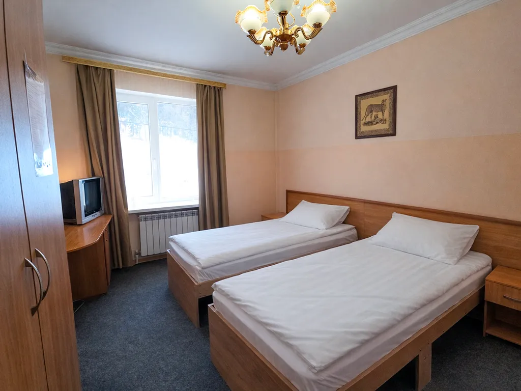 Квартира Эконом (две раздельные кровати) — аренда посуточно в Домбай