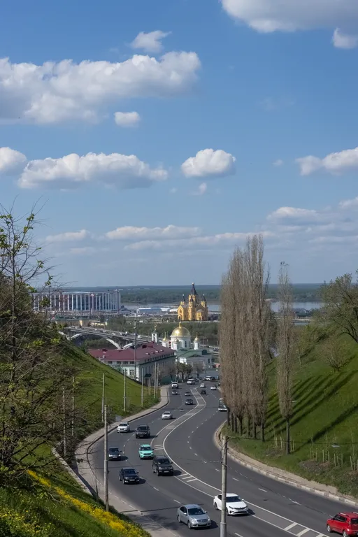Квартира Квартира в историческом центре Нижнего Новгорода с видом на Оку — Нижний Новгород