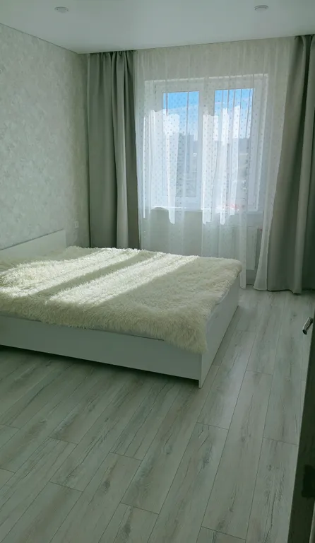 Уютная новая евродвушка с панорамным балконом