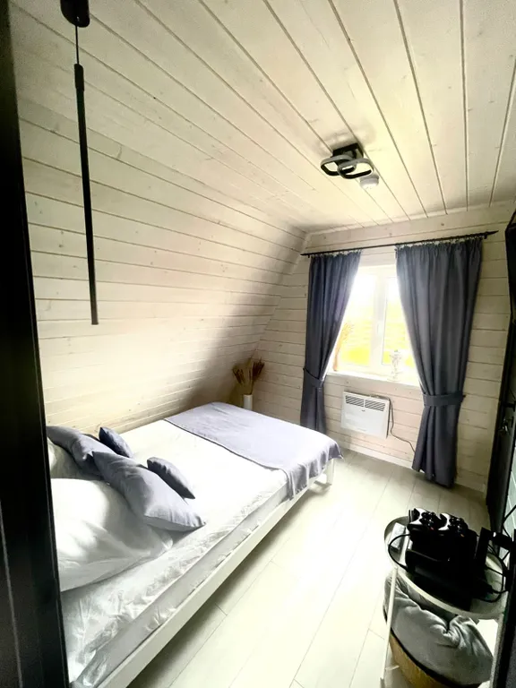 Треугольный дом с баней и сибирским чаном