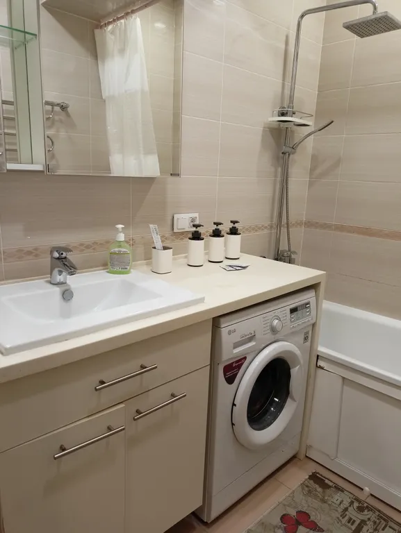 Полноценная светлая 2-комнатная квартира в центре города