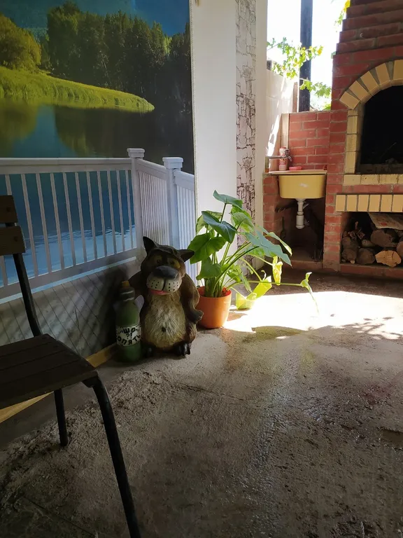 Коттедж с отдельным входом и двориком