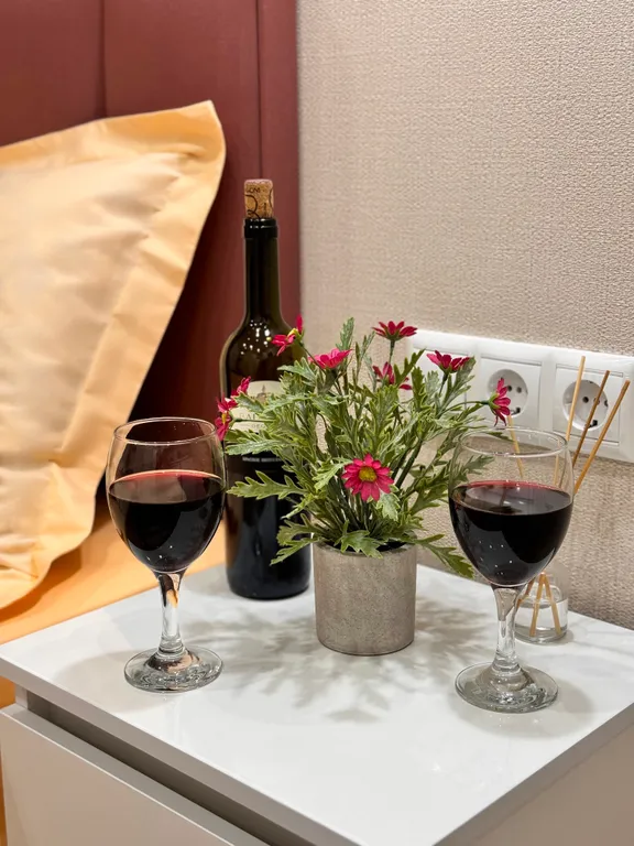 Уютная студия с двуспальной кроватью в Люберцах