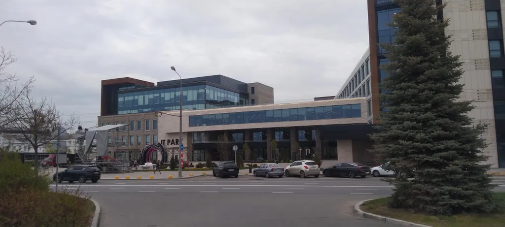 Студия в центре города с кондиционером