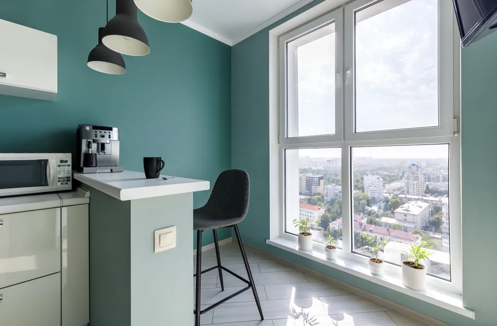 Квартира Квартира с качелей-коконом и видом на город с 23 этажа — Краснодар