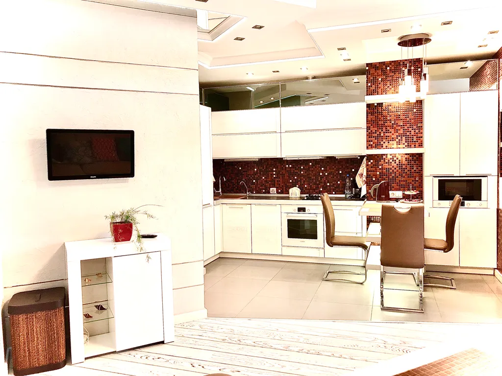 Квартира Квартира Стильная евродвушка в 200 м от пляжа — Пионерский