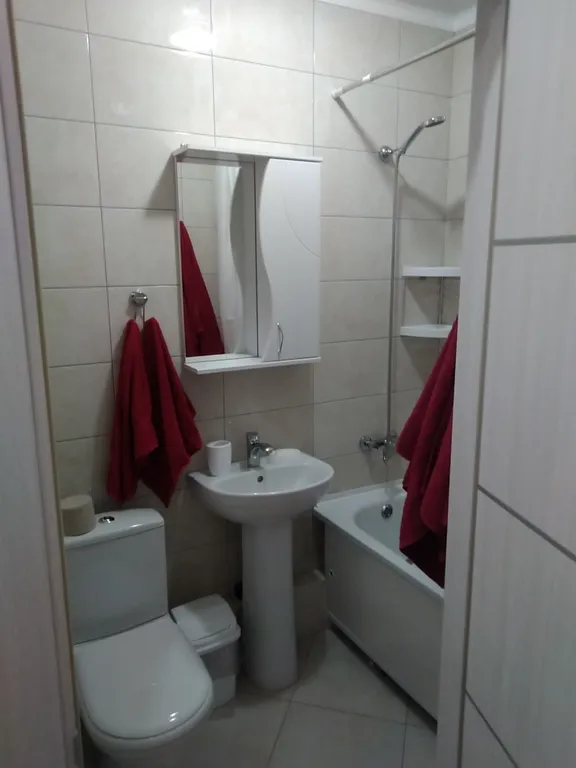 Квартира Квартира Уютный четырехместный номер с удобствами — Ейск