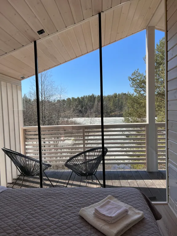 Панорамный коттедж