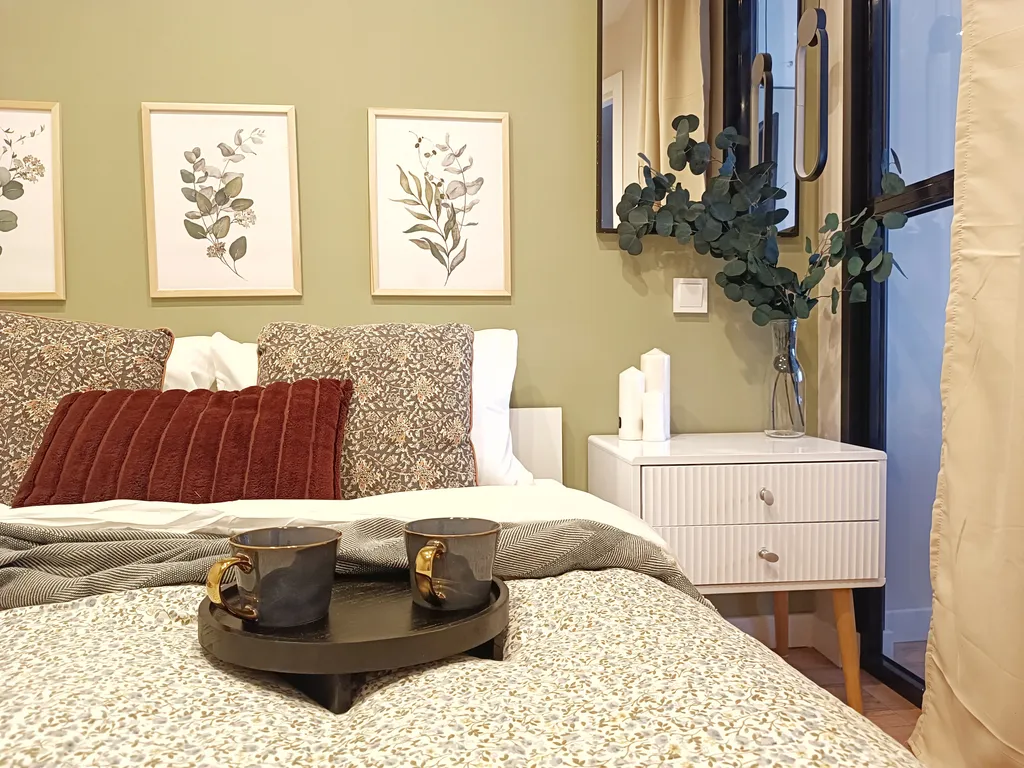 Однокомнатные Сканди апартаменты в центре города