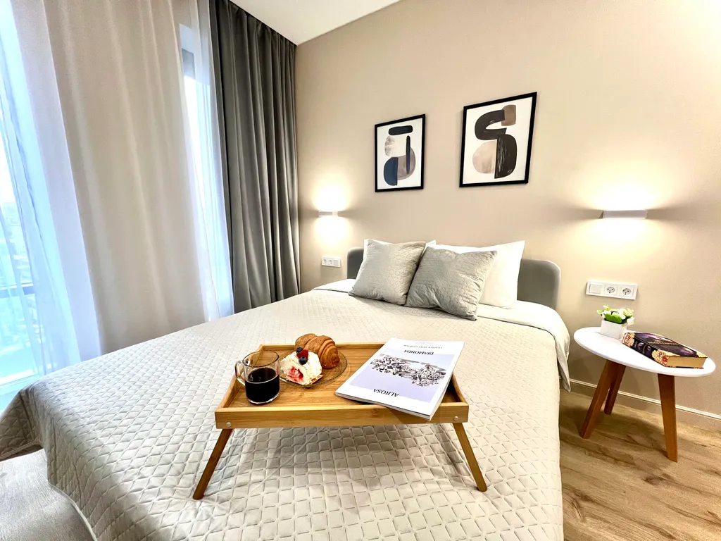 Апартаменты люкс в авторском квартале Машаров в центре города