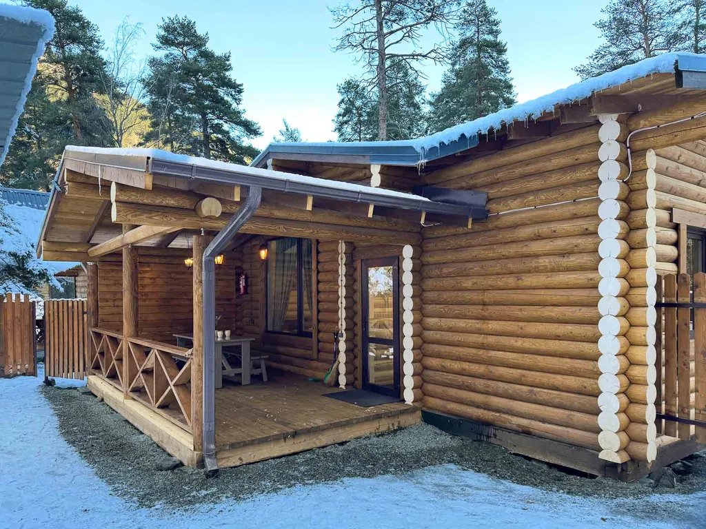 Жилой дом из сруба