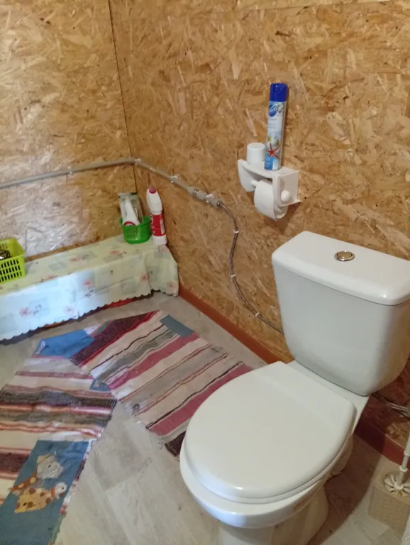 Карельский дом на берегу  озера.