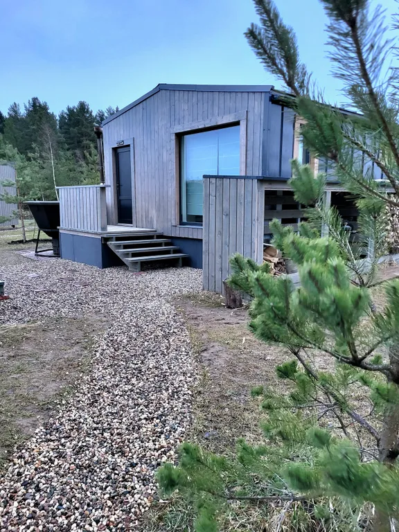 Дом Уютный на заливе реки Нерль с видом на лес