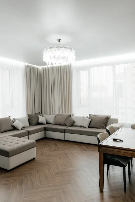 Уютная трешка с красивым видом на горы