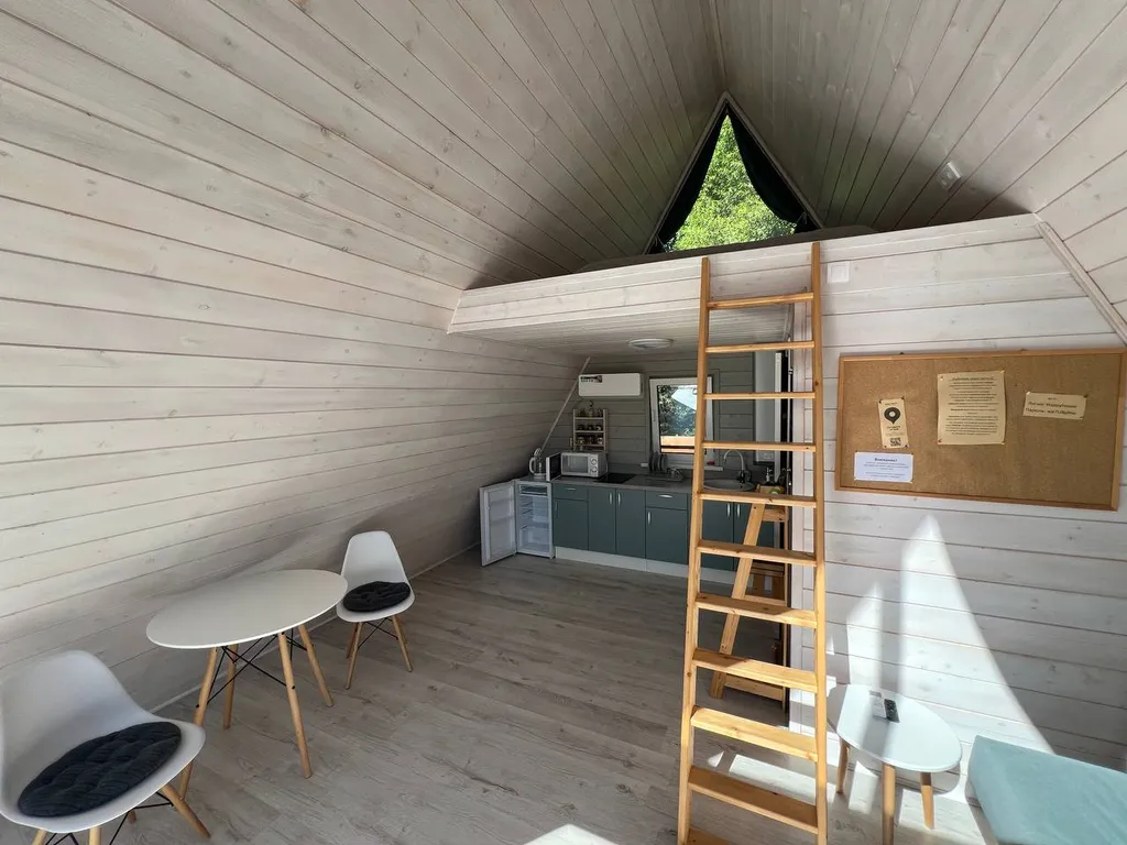 Дом №4 A-frame с купелью-фурако