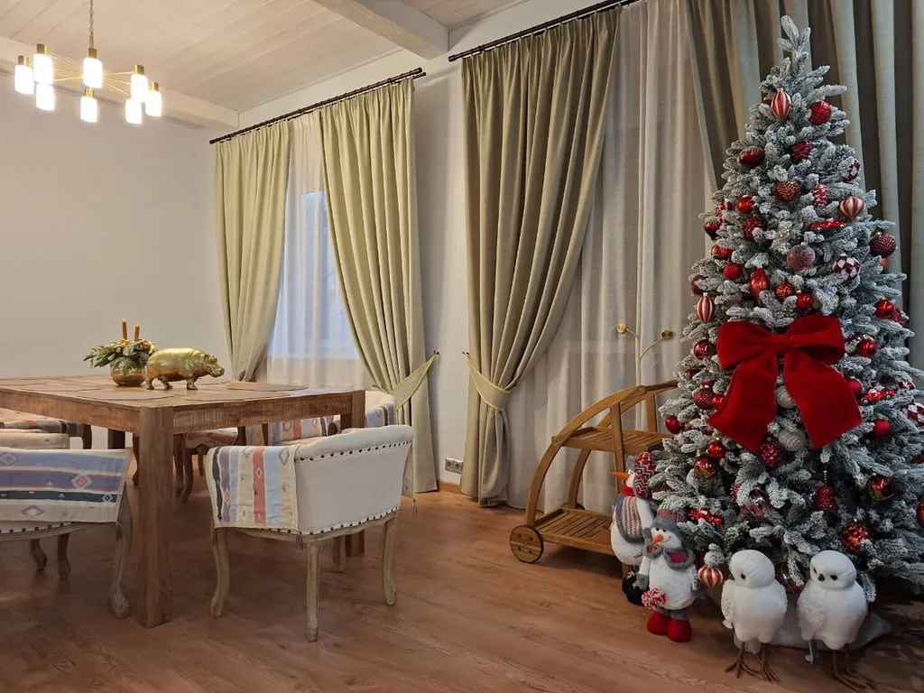 Дом шале с сауной, тренажерным залом и барбекю - для семьи и друзей