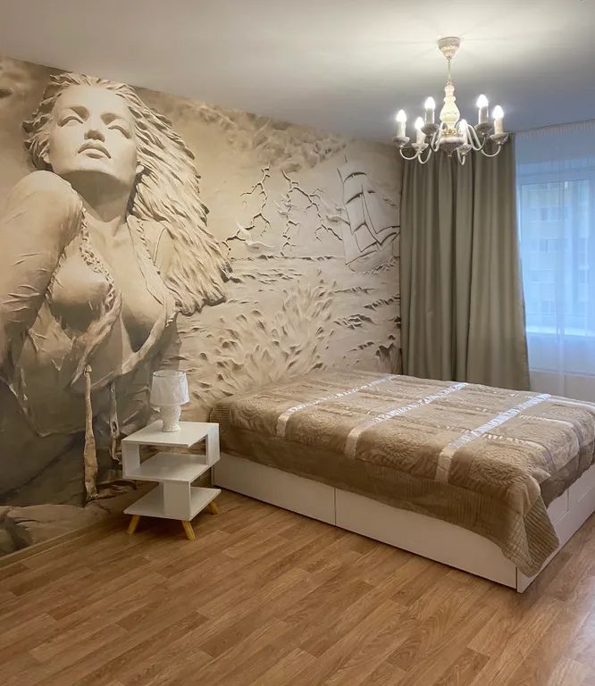 Квартира Уютная ГОСТИНАЯ+СПАЛЬНЯ с кондиционером! — аренда посуточно в Челябинск