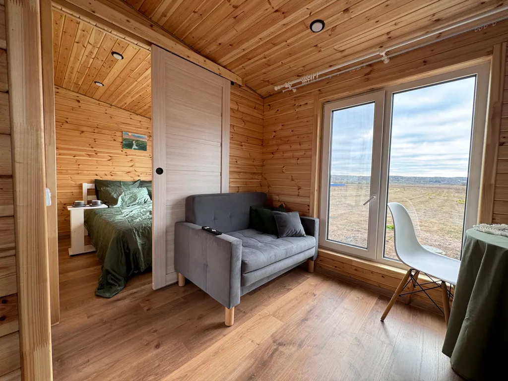 Модульный дом с панорамным видом