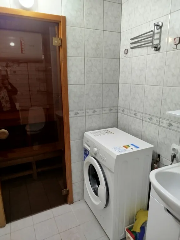 Квартира с финской сауной в тихом районе