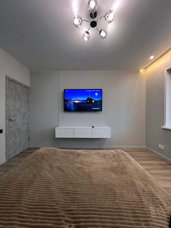 Квартира с современным ремонтом в новом жк в центре городе