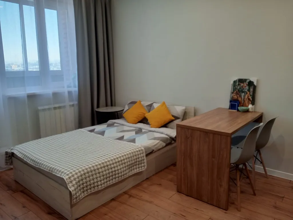 Уютная студия с видом на реку