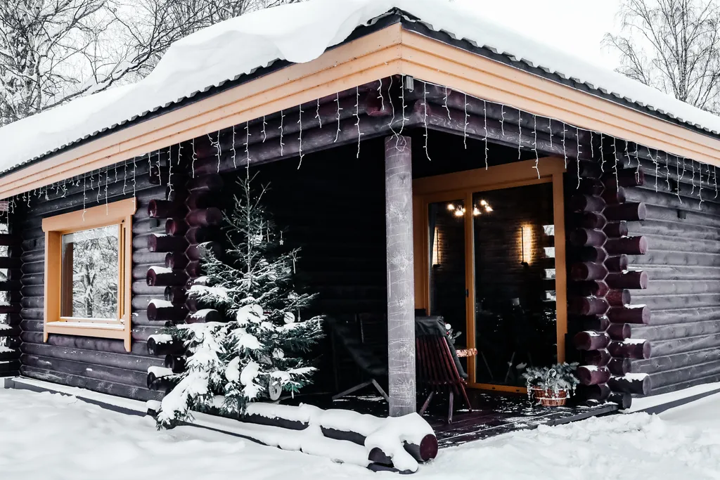 Дом на берегу озера