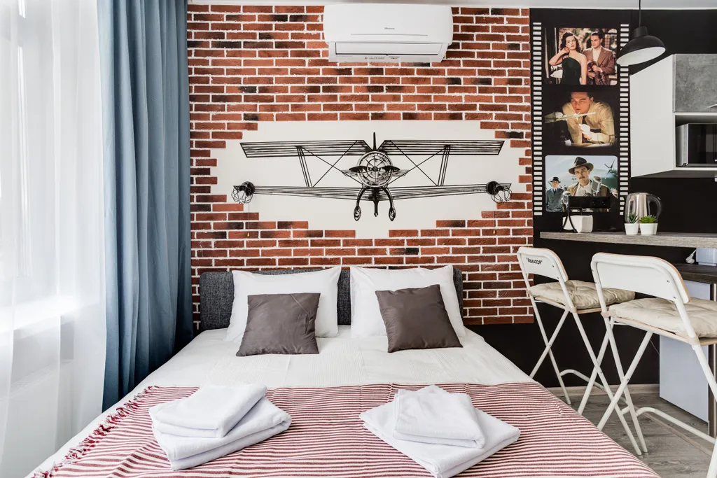 Квартира Стильная студия в 5 минутах пешком от метро и автовокзала Котельники — Котельники