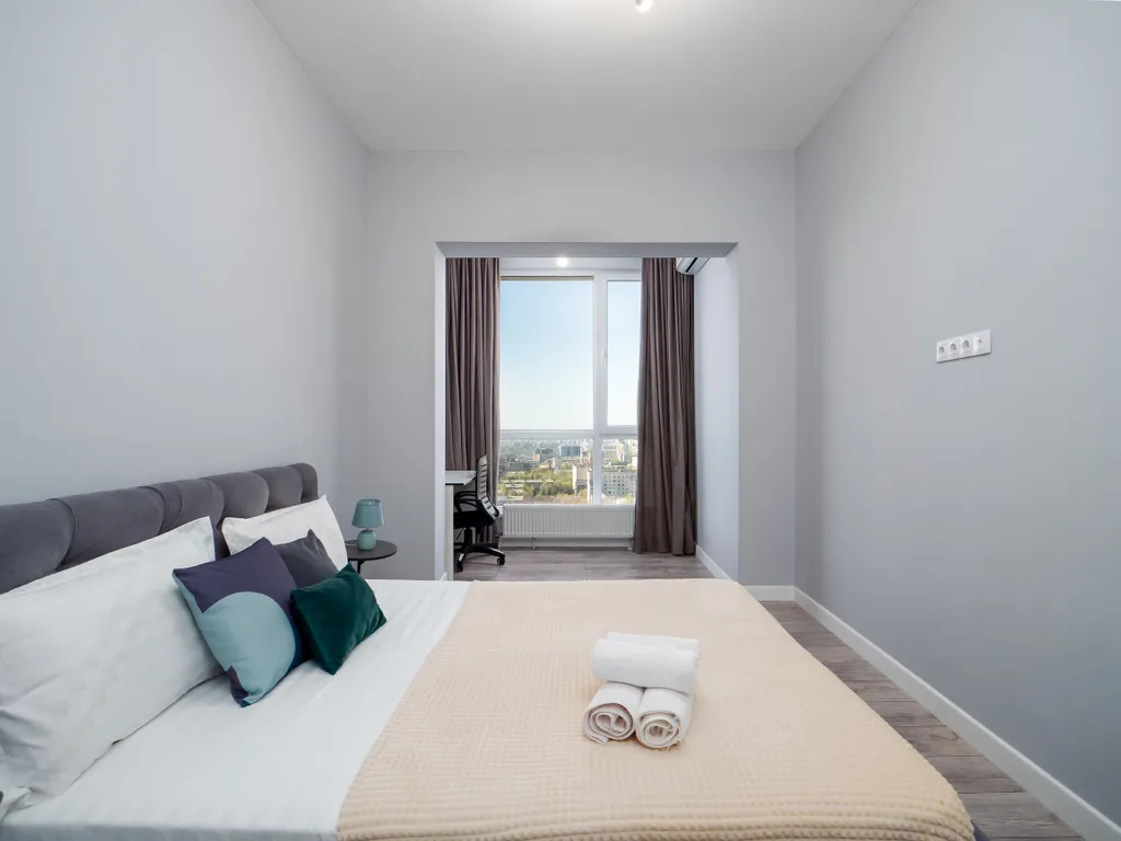 Квартира евродвушка с уютом и с видом на горы