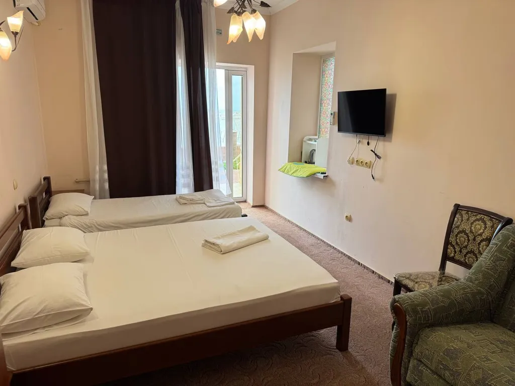 Квартира Номер категории Delux однокомнатный с видом на море — аренда посуточно в Мысовое