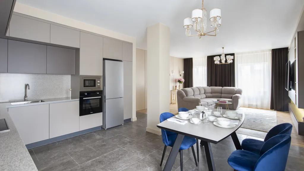 Трёхкомнатные апартаменты Family